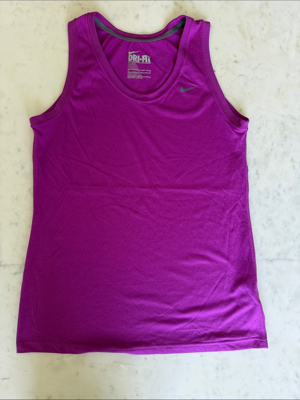 Nike Women's Bright Magenta Dri-FIT Tank